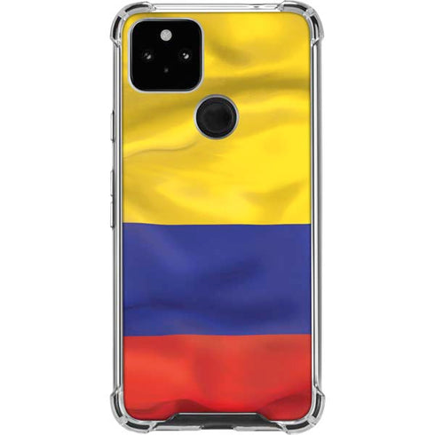 Colombia Flag Google Pixel 5a 5G Clear Case